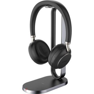 Yealink BH76 with Charging Stand UC Black USB-A - Wireless - Calls/Music - 20 - 20000 Hz - 213 g - Headset - Black