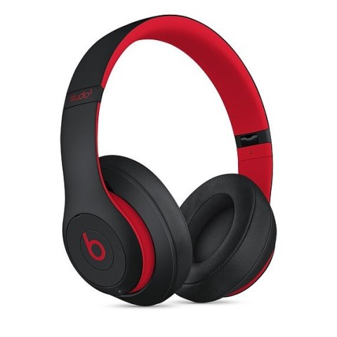 Bezprzewodowe słuchawki Bluetooth Beats Studio 3 (nauszne) Defiant Black/Red - Decade Collection