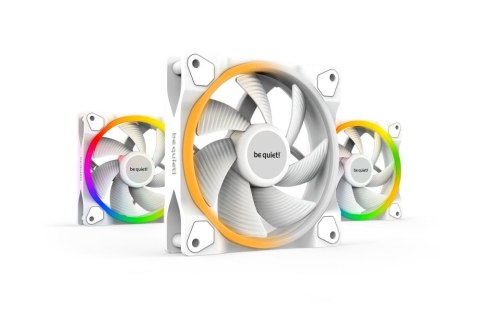 CASE FAN 120MM LIGHT WINGS PWM/WHITE PWMBL100 BE QUIET CASE FAN 120MM LIGHT WINGS PWM/WHITE PWMBL100 BE QUIET