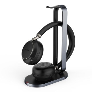 Yealink BH76 with Charging Stand UC Black USB-A - Wireless - Calls/Music - 20 - 20000 Hz - 213 g - Headset - Black