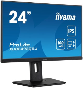 23.8IN LED 2560X1440 0.5MS 1000:1 DP/HDMI/USB