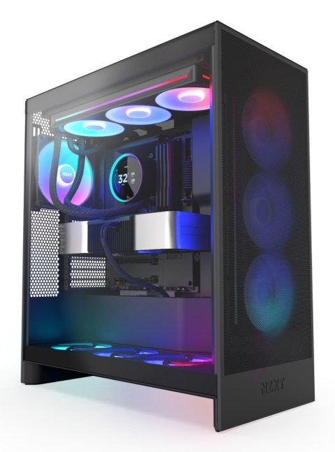 NZXT Kraken Elite 360 RGB Procesor Chłodnica cieczy all-in-one 12 cm Czarny 1 szt.