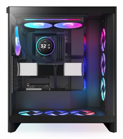 NZXT Kraken Elite 280 RGB Procesor Chłodnica cieczy all-in-one 14 cm Czarny 1 szt.