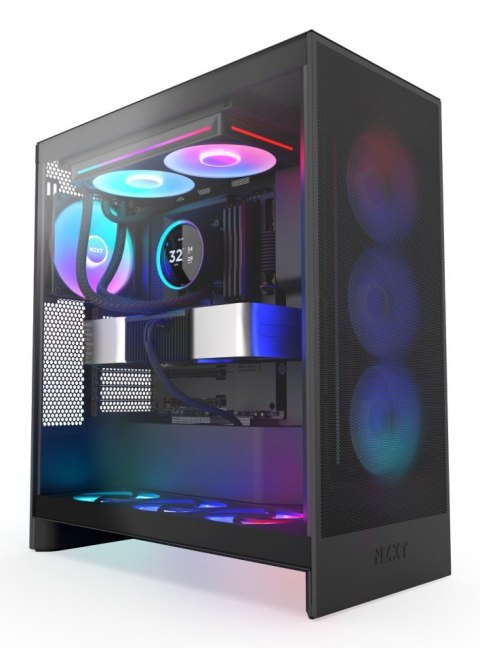 NZXT Kraken Elite 280 RGB Procesor Chłodnica cieczy all-in-one 14 cm Czarny 1 szt.