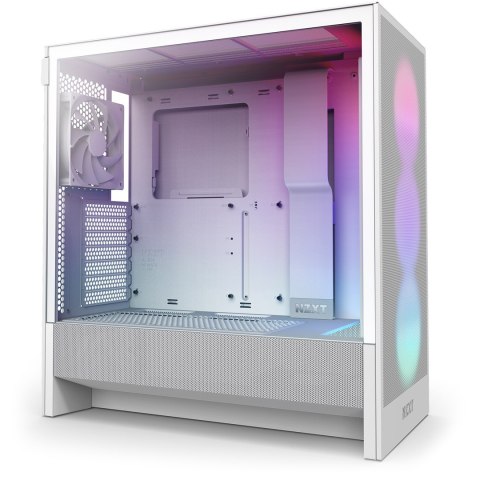 OBUDOWA NZXT H5 FLOW RGB (2024) MIDI TOWER Z OKNEM BIAŁA