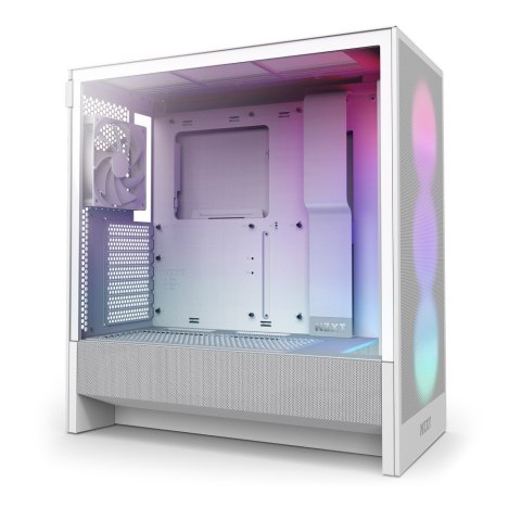 OBUDOWA NZXT H5 FLOW RGB (2024) MIDI TOWER Z OKNEM BIAŁA