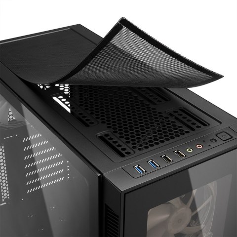 Sharkoon TG5 Pro RGB Midi Tower Czarny Sharkoon TG5 Pro RGB Midi Tower Czarny