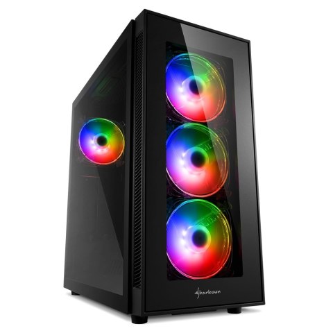 Sharkoon TG5 Pro RGB Midi Tower Czarny Sharkoon TG5 Pro RGB Midi Tower Czarny