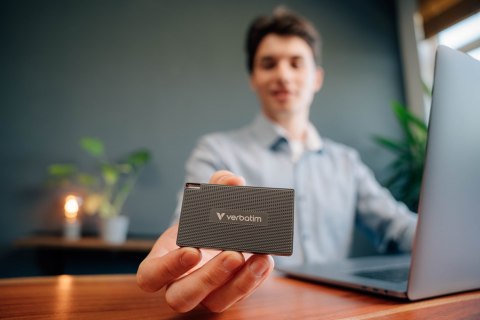 Verbatim 32031 Zewnętrzny dysk SSD 1 TB USB Type-C USB 3.2 Gen 2x2 Szary