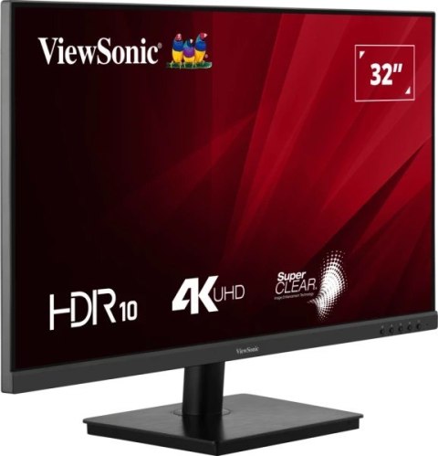 Viewsonic VA VS19992 monitor komputerowy 81,3 cm (32") 3840 x 2160 px 4K Ultra HD LED Czarny