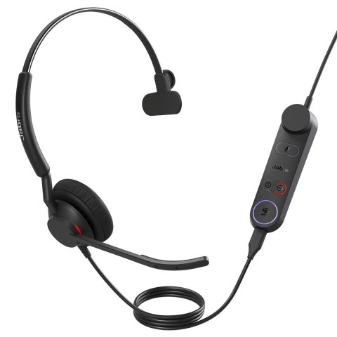 Jabra 5093-299-2159 słuchawki/zestaw słuchawkowy Przewodowa Opaska na głowę Biuro/centrum telefoniczne USB Type-C Czarny