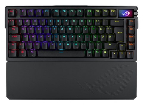 ASUS ROG Azoth Extreme klawiatura Gaming USB + RF Wireless + Bluetooth QWERTZ Czarny ASUS ROG Azoth Extreme klawiatura Gaming USB + RF Wireless + Bluetooth QWERTZ Czarny