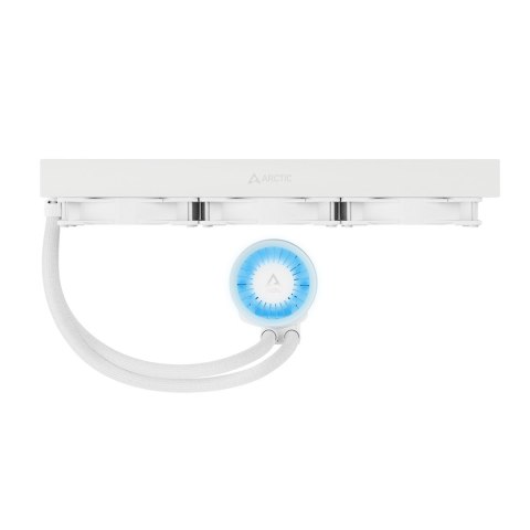 ARCTIC Liquid Freezer III 420 A-RGB Procesor Chłodnica cieczy all-in-one 14 cm Biały 1 szt.