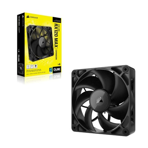 Corsair iCUE LINK RX120 MAX Obudowa komputera Wentylator 12 cm Czarny 1 szt.