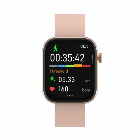 Denver SWC-185RO smartwatch / zegarek sportowy 4,7 cm (1.85") AMOLED Cyfrowy 390 x 450 px Ekran dotykowy Różowy