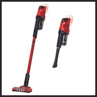 Einhell TE-SV 18 Li-Solo 2-in-1 stick vacuum Bateria Suchy Bez worka Czarny, Czerwony