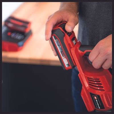 Einhell TE-SV 18 Li-Solo 2-in-1 stick vacuum Bateria Suchy Bez worka Czarny, Czerwony Einhell TE-SV 18 Li-Solo 2-in-1 stick vacuum Bateria Suchy Bez worka Czarny, Czerwony