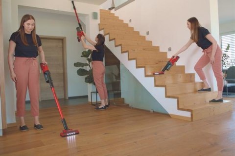 Einhell TE-SV 18 Li-Solo 2-in-1 stick vacuum Bateria Suchy Bez worka Czarny, Czerwony Einhell TE-SV 18 Li-Solo 2-in-1 stick vacuum Bateria Suchy Bez worka Czarny, Czerwony