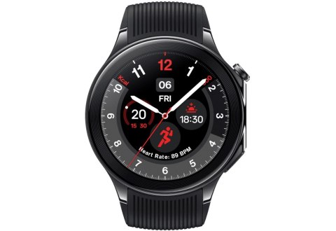 OnePlus Watch 2 3,63 cm (1.43") AMOLED Cyfrowy 466 x 466 px Ekran dotykowy Czarny Wi-Fi GPS