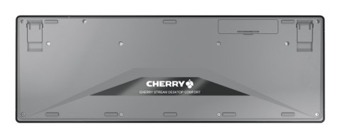 CHERRY JD-8550DE-2 klawiatura Dołączona myszka Dom/Biuro RF Wireless QWERTZ Niemiecki Czarny