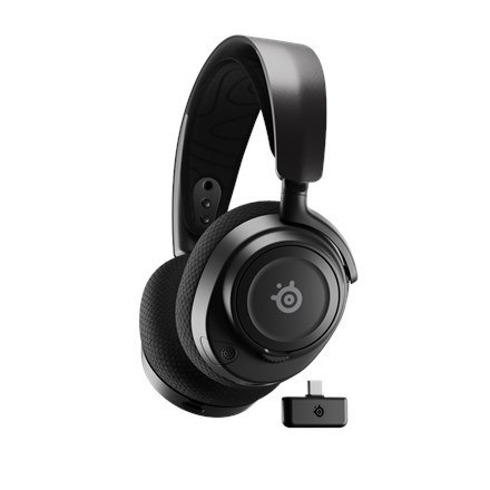 Steelseries Arctis Nova 7 Zestaw słuchawkowy Bezprzewodowy Opaska na głowę Gaming USB Type-C Bluetooth Czarny Steelseries Arctis Nova 7 Zestaw słuchawkowy Bezprzewodowy Opaska na głowę Gaming USB Type-C Bluetooth Czarny
