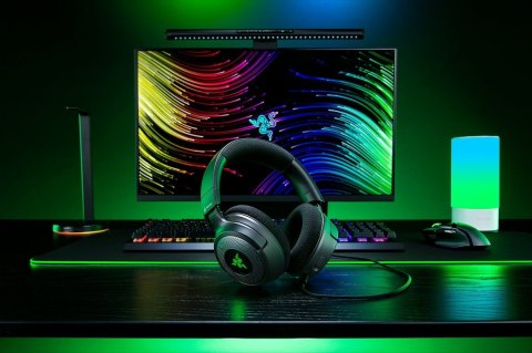 Razer Kraken V4 X Zestaw słuchawkowy Przewodowa Opaska na głowę Gaming USB Type-C / USB Type-A Czarny