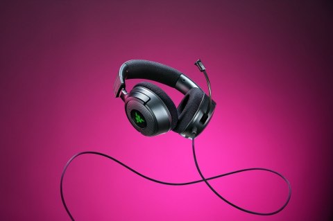 Razer Kraken V4 X Zestaw słuchawkowy Przewodowa Opaska na głowę Gaming USB Type-C / USB Type-A Czarny