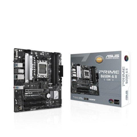 ASUS PRIME B650M-A II-CSM AMD B650 Gniazdo AM5 micro ATX ASUS PRIME B650M-A II-CSM AMD B650 Gniazdo AM5 micro ATX