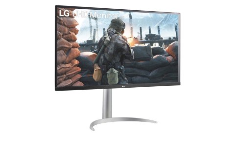 LG 27BP55U-B monitor komputerowy 68,6 cm (27") 3840 x 2160 px 4K Ultra HD LED Srebrny