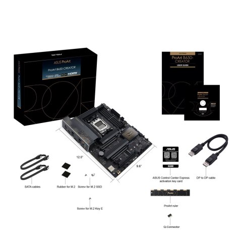 ASUS PROART B650-CREATOR AMD B650 Gniazdo AM5 ATX ASUS PROART B650-CREATOR AMD B650 Gniazdo AM5 ATX