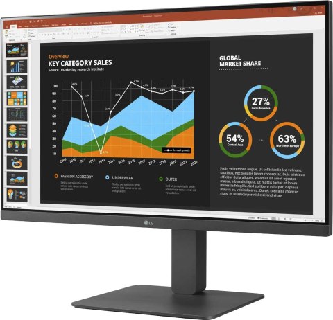 LG 27BR550Y-C.AEU monitor komputerowy 68,6 cm (27") 1920 x 1080 px Full HD LED Szary