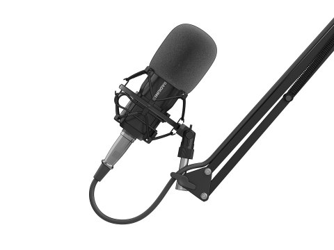 GENESIS Radium 300 XLR Czarny Mikrofon studyjny GENESIS Radium 300 XLR Czarny Mikrofon studyjny