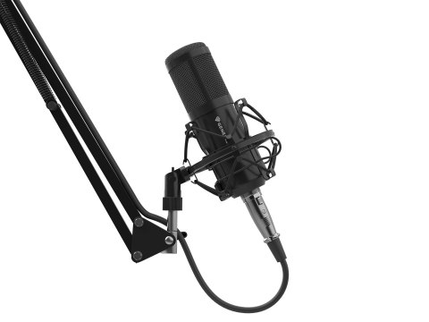 GENESIS Radium 300 XLR Czarny Mikrofon studyjny GENESIS Radium 300 XLR Czarny Mikrofon studyjny