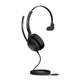 Jabra 25089-899-899 słuchawki/zestaw słuchawkowy Przewodowa Opaska na głowę Biuro/centrum telefoniczne USB Type-C Czarny