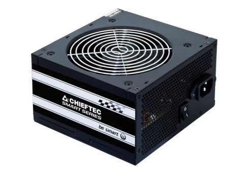 Chieftec Smart GPS-500A8 moduł zasilaczy 500 W 20+4 pin ATX ATX Czarny