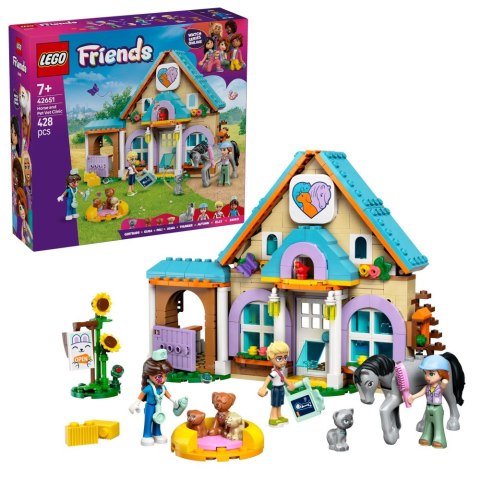 LEGO 42651 FRIENDS - Koń i lecznica dla zwierząt LEGO 42651 FRIENDS - Koń i lecznica dla zwierząt