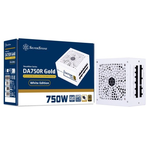 Silverstone DA750R Gold moduł zasilaczy 750 W 24-pin ATX ATX Biały