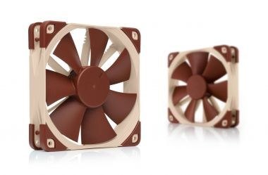 Noctua NOC-NF-F12-PWM Obudowa komputera Wentylator 12 cm Beżowy, Brązowy 1 szt.