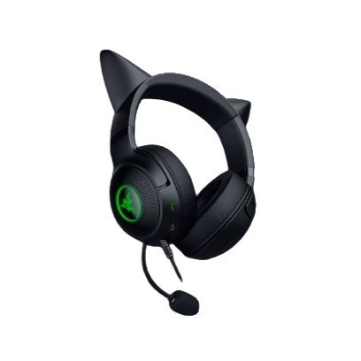 Zestaw słuchawkowy Razer Kraken Kitty V2 Mikrofon przewodowy nauszny z redukcją szumów