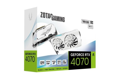 Zotac ZT-D40740Q-10M karta graficzna NVIDIA GeForce RTX 4070 12 GB GDDR6