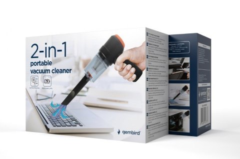 VACUUM CLEANER HANDHELD 2-IN-1/CK-MVC-01 GEMBIRD