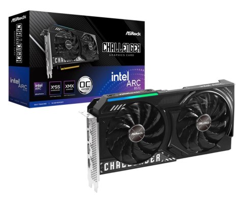 VGA PCIE8 ARC B570 10GB GDDR6/B570 CL 10GO ASROCK VGA PCIE8 ARC B570 10GB GDDR6/B570 CL 10GO ASROCK