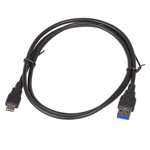 Akyga AK-USB-15 kabel USB 1 m USB 3.2 Gen 1 (3.1 Gen 1) USB C USB A Czarny