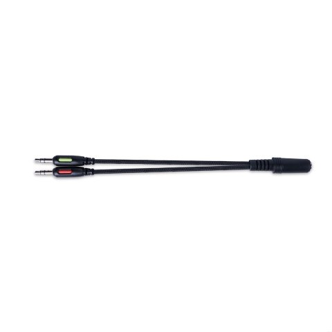 Modecom Volcano MC-859 BOW Zestaw słuchawkowy Opaska na głowę Złącze 3,5 mm Czarny