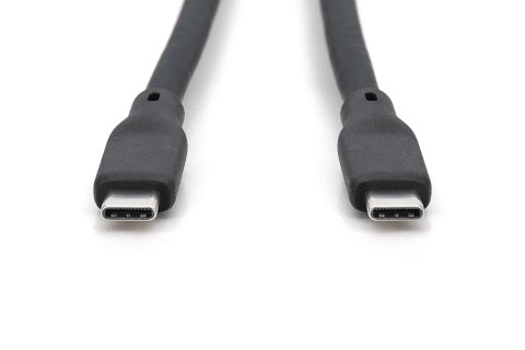 Digitus Kabel silikonowy USB, USB 20 Gb/s, 2 m, czarny