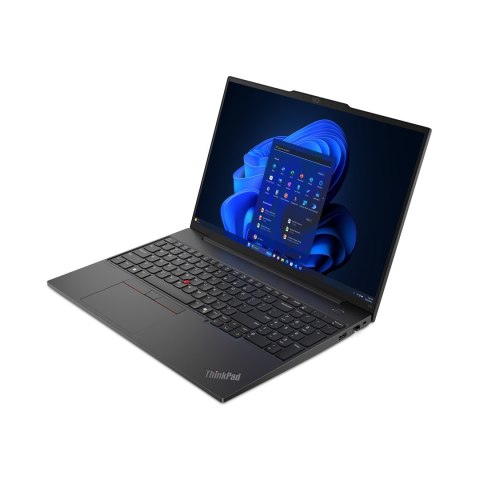 Lenovo ThinkPad E16 G2 Core Ultra 5 125U 16.0"WUXGA IPS 300nits AG 16GB DDR5 SSD512 Arc 57Wh W11Pro 3Y OnSite Graphite Black