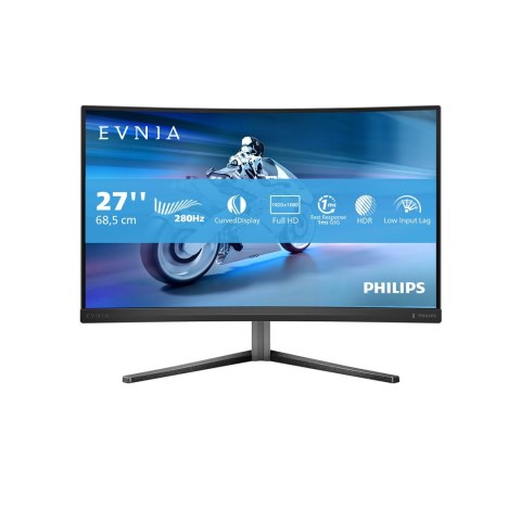 Philips Evnia 5000 27M2C5200W/00 monitor komputerowy 68,6 cm (27") 1920 x 1080 px Full HD LCD Czarny Philips Evnia 5000 27M2C5200W/00 monitor komputerowy 68,6 cm (27") 1920 x 1080 px Full HD LCD Czarny