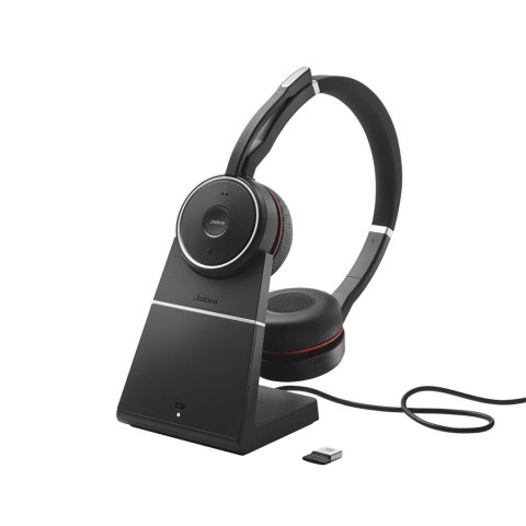 Jabra 7599-842-199 słuchawki/zestaw słuchawkowy Przewodowy i Bezprzewodowy Opaska na głowę Połączenia/muzyka Bluetooth Podstawka