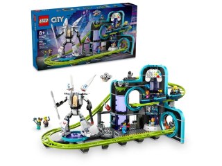 LEGO City 60421 Park Świat robotów z rollercoasterem