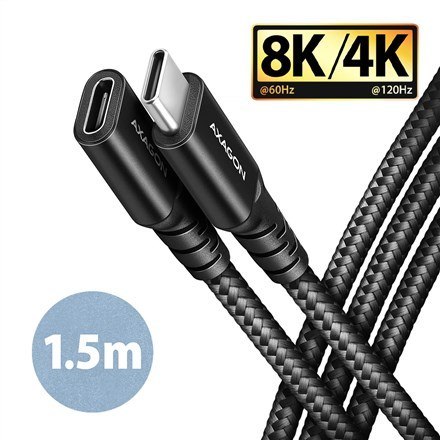 Axagon BUCM32-CF15AB kabel USB USB 3.2 Gen 2x2 1,5 m USB C Czarny Axagon BUCM32-CF15AB kabel USB USB 3.2 Gen 2x2 1,5 m USB C Czarny